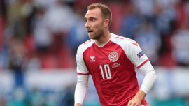 Eriksen’in tedavisine hastanede devam edilecek