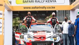 Kenya Rallisi’nin galibi Sebastien Ogier’nin