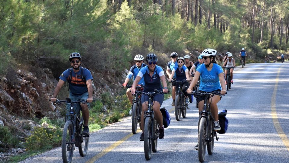 Muğla’nın bisiklet rotaları yabancı turizm acentelerine tanıtıldı